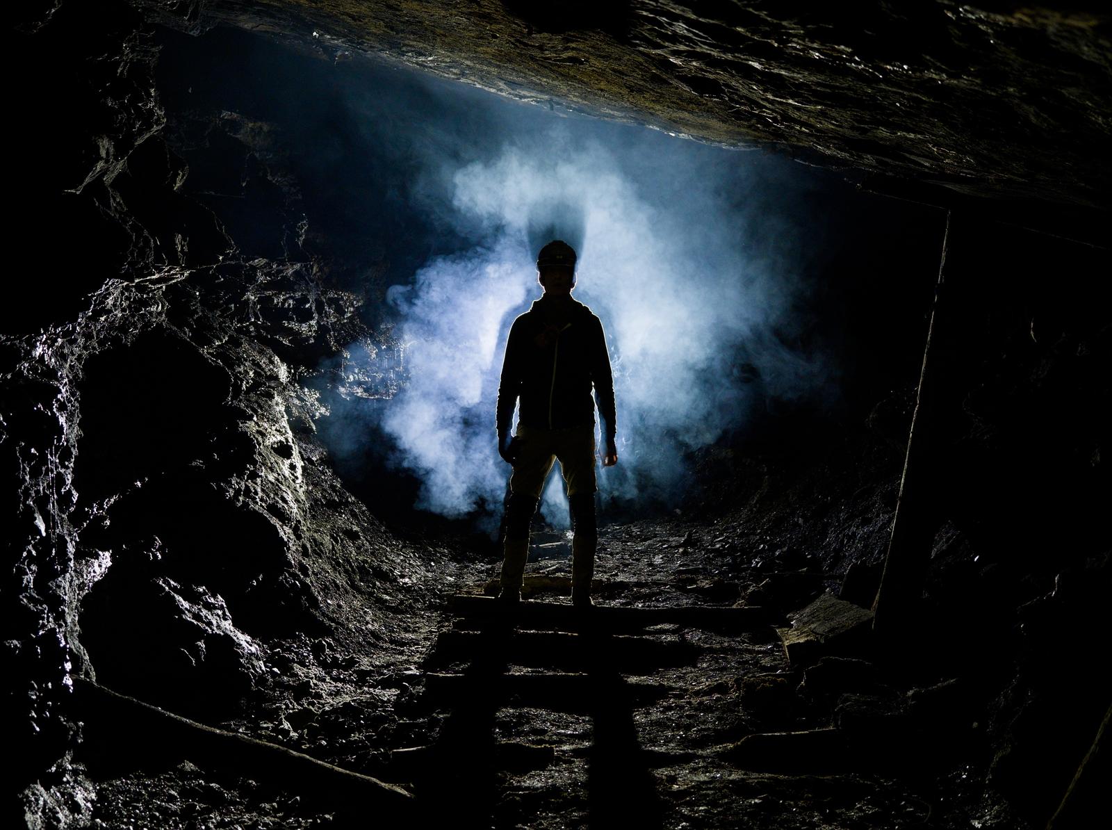 Mine Explorer Smoke Silhouette