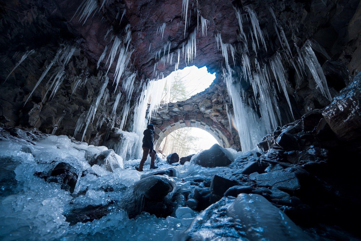 Delaware Lackawanna Ice Cave